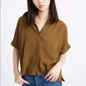 *SOLD*NWT Madewell getaway oversized button down shirt
